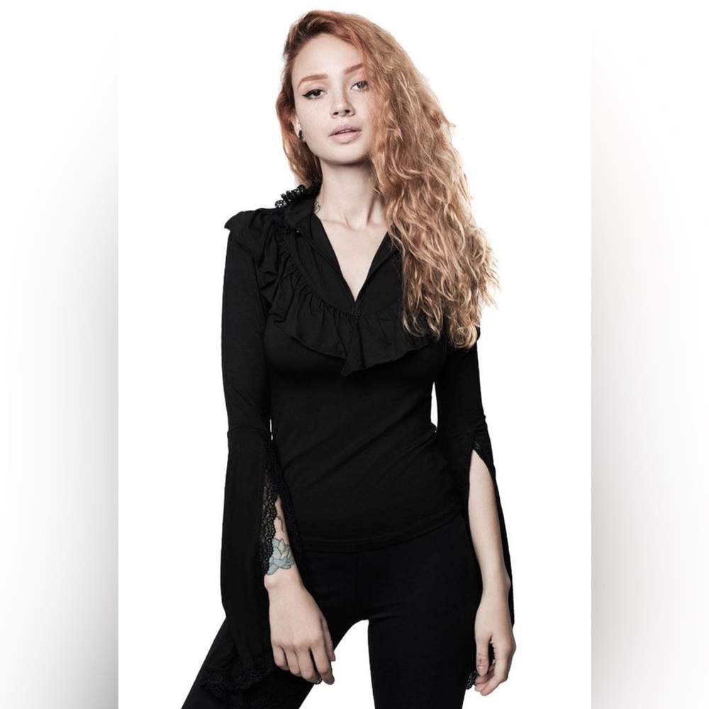Killstar momento Mori long sleeve top